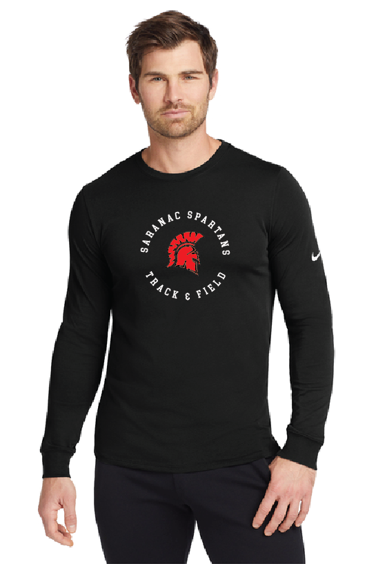 Target Nike Dri-FIT Cotton Poly Long Sleeve Tee SarranacT&F