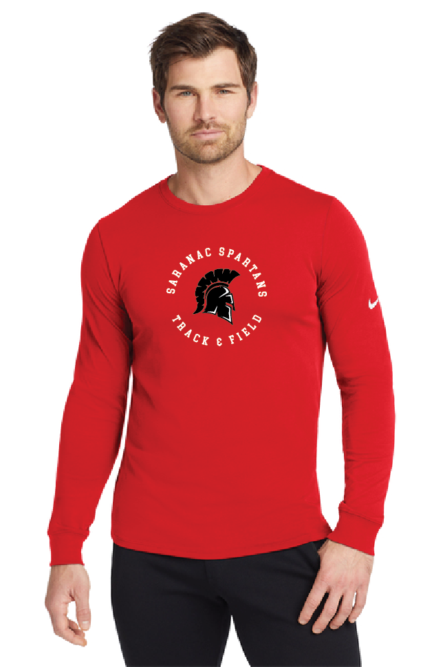 Target Nike Dri-FIT Cotton Poly Long Sleeve Tee SarranacT&F
