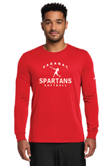 Finch Nike Dri-FIT Cotton Poly Long Sleeve Tee SCS Softball