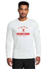 Finch Nike Dri-FIT Cotton Poly Long Sleeve Tee SCS Softball