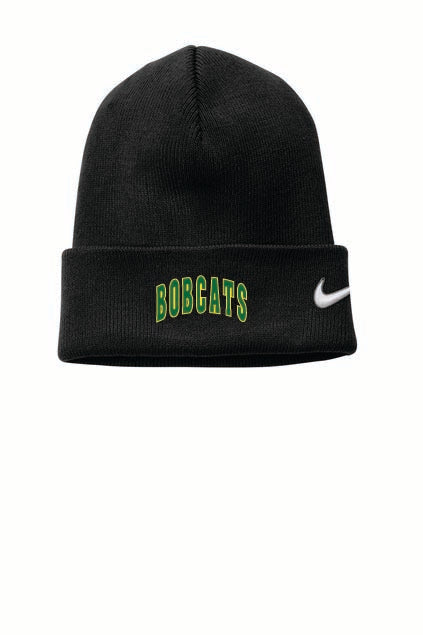 Bobcats Nike Team Cuffed Beanie Black NAC25