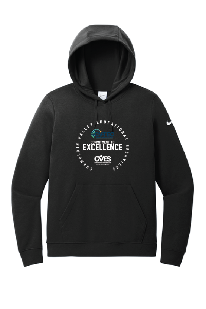 Spencer CVTEC Nike Women's Club Fleece Sleeve Swoosh Pullover Hoodie CVES25