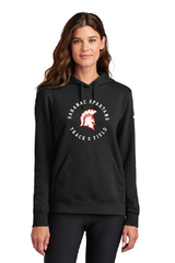 Target Nike Women's Club Fleece Sleeve Swoosh Pullover Hoodie Saranac T&F