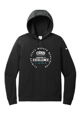 Spencer CVES Nike Women's Club Fleece Sleeve Swoosh Pullover Hoodie CVES25