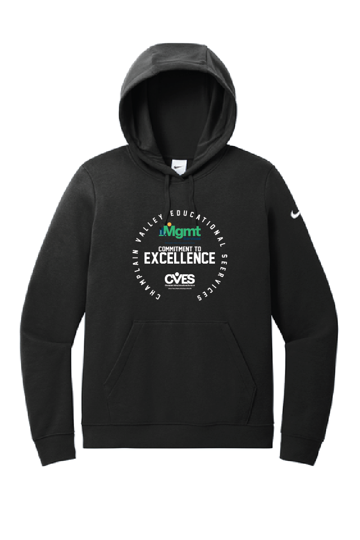 Spencer MGMT Nike Women's Club Fleece Sleeve Swoosh Pullover Hoodie CVES25