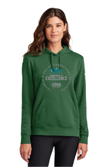 Spencer RISE Nike Women's Club Fleece Sleeve Swoosh Pullover Hoodie CVES25