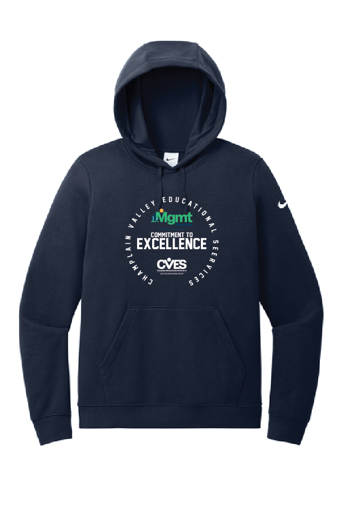 Spencer MGMT Nike Women's Club Fleece Sleeve Swoosh Pullover Hoodie CVES25