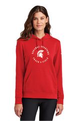 Target Nike Women's Club Fleece Sleeve Swoosh Pullover Hoodie Saranac T&F
