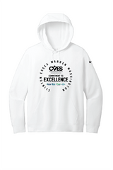 Spencer CVES Nike Women's Club Fleece Sleeve Swoosh Pullover Hoodie CVES25