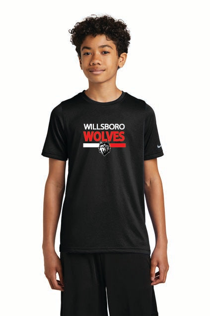 Show Nike Youth Swoosh Sleeve rLegend Tee Wills25