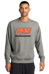 Block Nike Club Fleece Sleeve Swoosh Crew TennPHS25