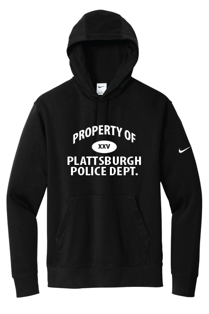 Property Of Nike Club Fleece Sleeve Swoosh Pullover Hoodie PCPD25