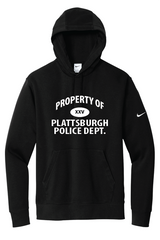 Property Of Nike Club Fleece Sleeve Swoosh Pullover Hoodie PCPD25