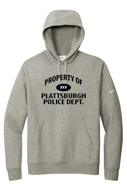 Property Of Nike Club Fleece Sleeve Swoosh Pullover Hoodie PCPD25