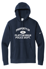 Property Of Nike Club Fleece Sleeve Swoosh Pullover Hoodie PCPD25