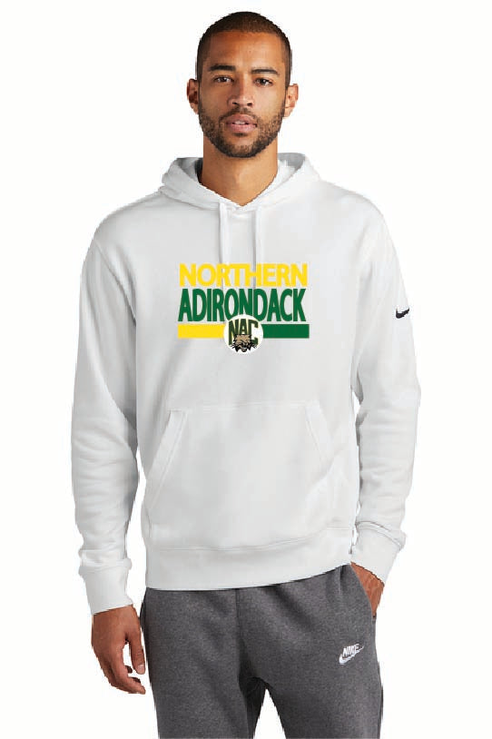 Show Nike Club Fleece Sleeve Swoosh Pullover Hoodie NAC25