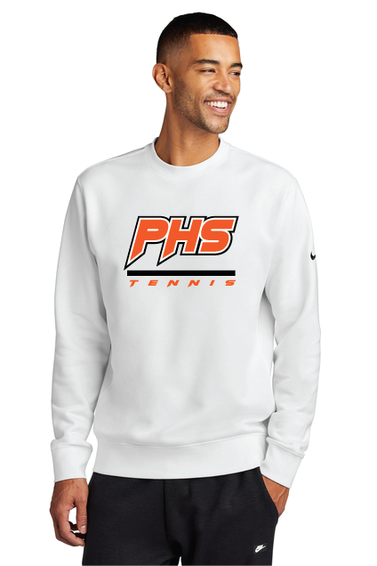 Block Nike Club Fleece Sleeve Swoosh Crew TennPHS25