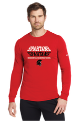 3D Nike Dri-FIT Cotton-Poly Long Sleeve Tee MELS25