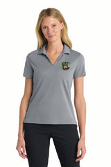 Bobcats Nike Women's Dri-FIT Micro Pique 2.0 Polo NAC25