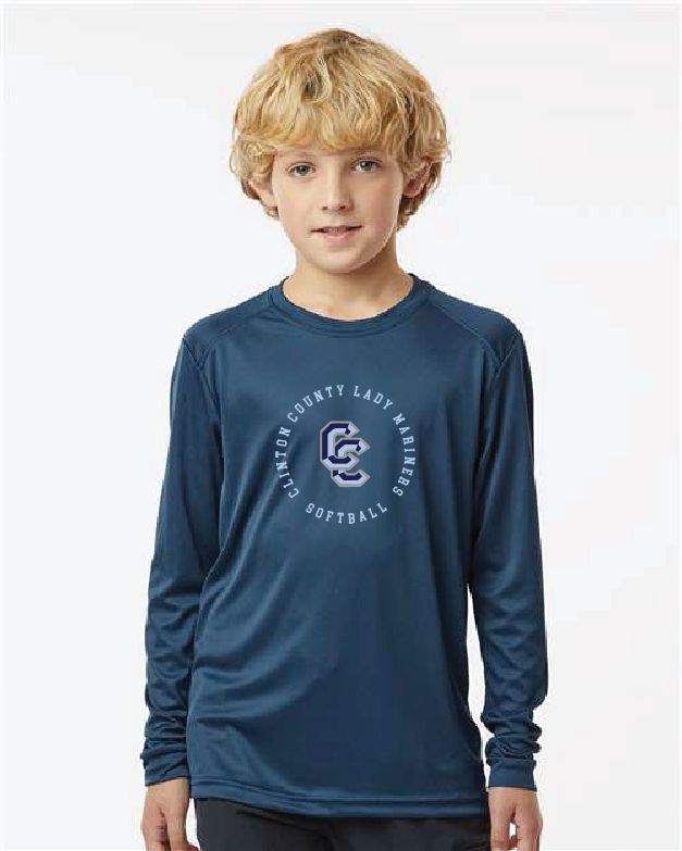Target Paragon Youth Long Islander Performance Long Sleeve T-Shirt CCLM25