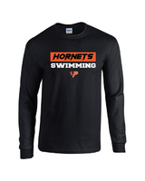 Player Gildan® - Heavy Cotton™ 100% Cotton Long Sleeve T-Shirt PHS Girls Swim