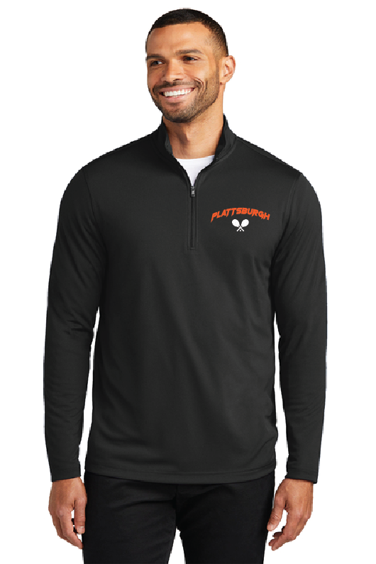 Crossed Port Authority® Dry Zone® UV Micro-Mesh 1-4-Zip TennPHS25