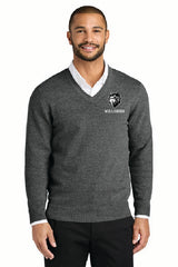 Mascot Port Authority® Easy Care V-Neck Sweater Wills25