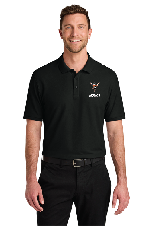 Mascot Port Authority® Wearever Signature Pique Polo Momot25