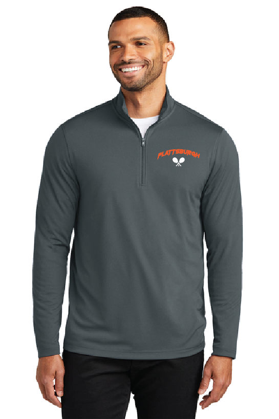 Crossed Port Authority® Dry Zone® UV Micro-Mesh 1-4-Zip TennPHS25