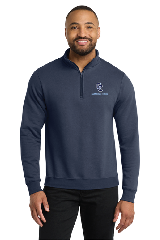 Shield Port & Co™ Core Fleece 1-4-Zip Pullover Sweatshirt CCLM25