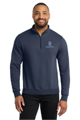 Shield Port & Co™ Core Fleece 1-4-Zip Pullover Sweatshirt CCLM25