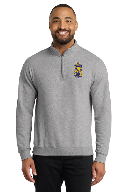 Shield Port & Co™ Core Fleece 1.4-Zip Pullover Sweatshirt STRF25