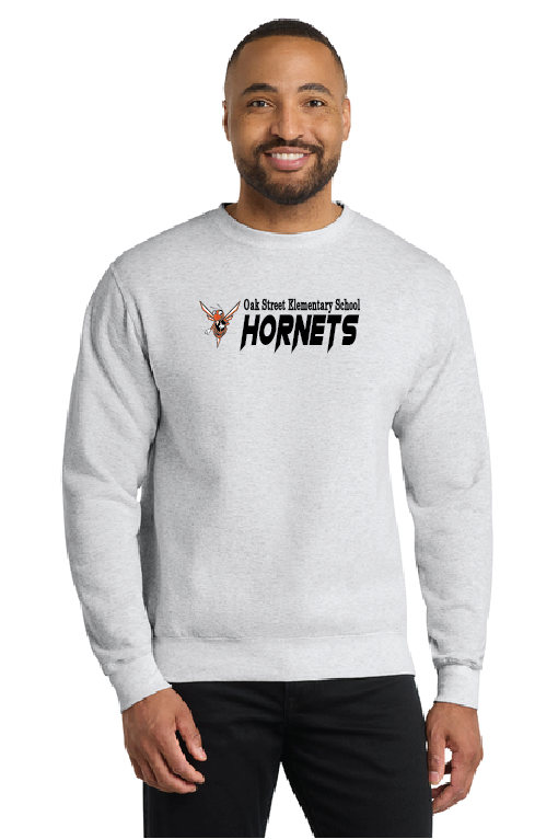 Fenced Port & Co™ Core Fleece Crewneck Sweatshirt Oak25