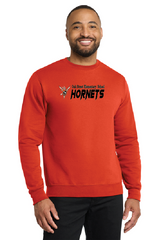 Fenced Port & Co™ Core Fleece Crewneck Sweatshirt Oak25