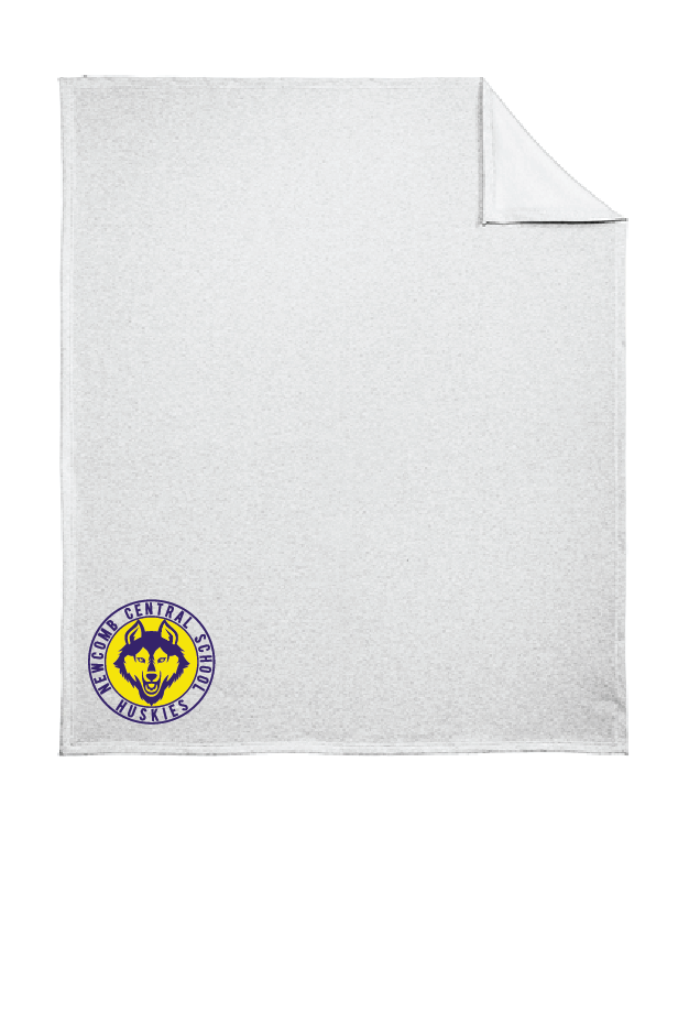 Huskies Port & Co™ Core Fleece Sweatshirt Blanket NCSH25