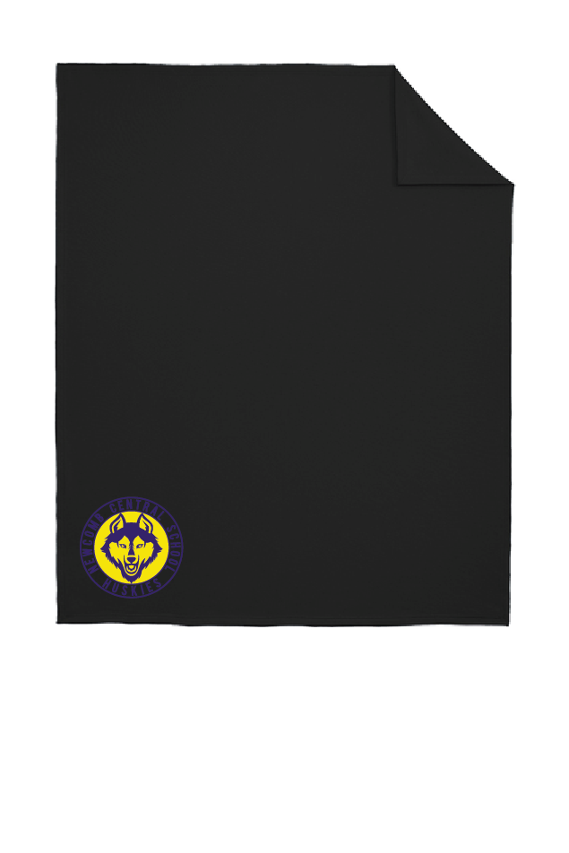 Huskies Port & Co™ Core Fleece Sweatshirt Blanket NCSH25