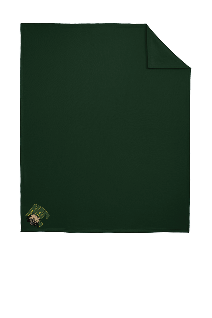 Bobcats Port & Co™ Core Fleece Sweatshirt Blanket NAC25