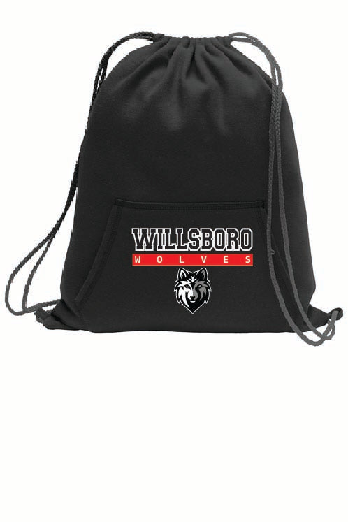 Balto Port & Co™ Core Fleece Sweatshirt Cinch Pack Wills25