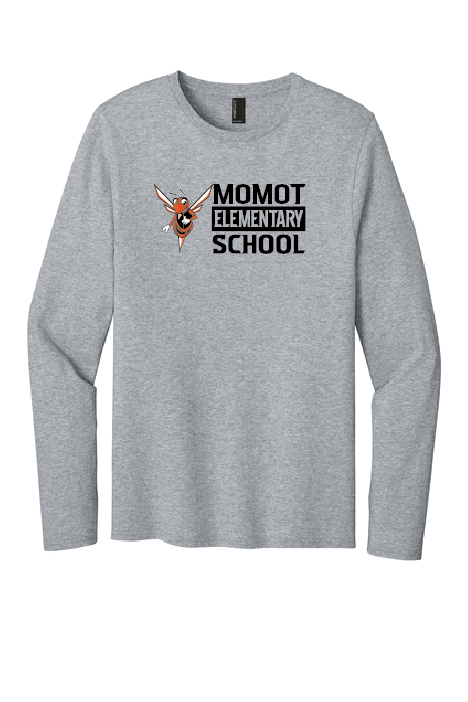 Curly Port & Co™ Easy Cotton Long Sleeve Tee Momot25