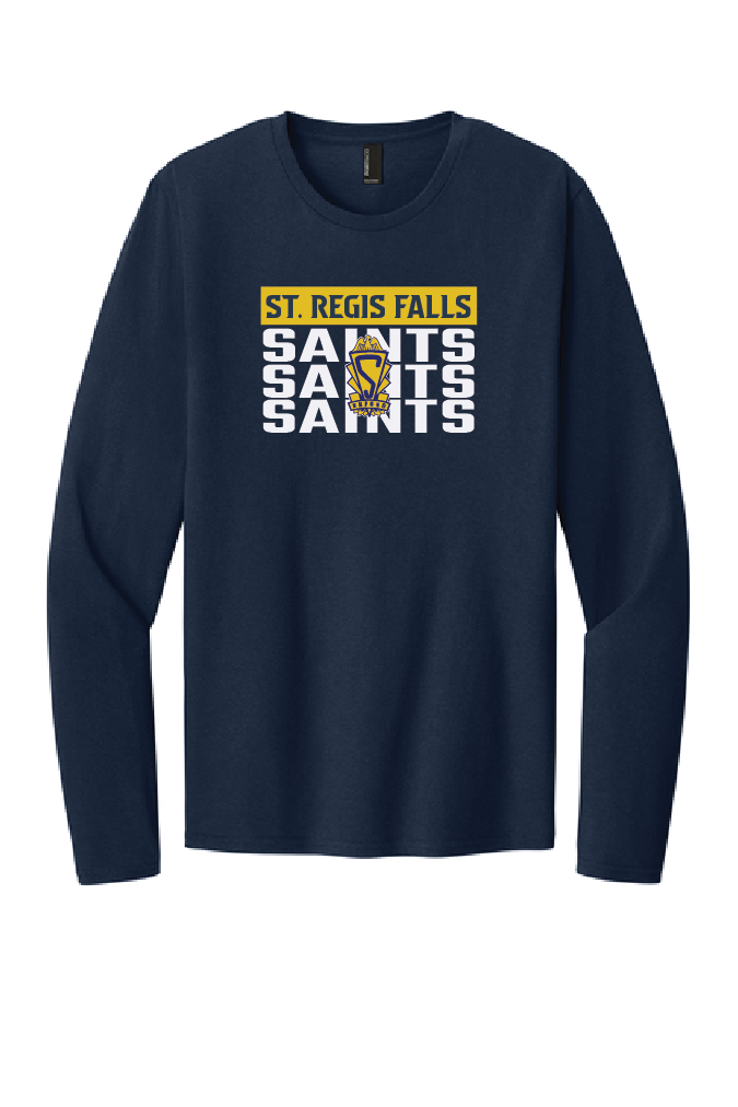 3Peat Port & Co™ Easy Cotton Long Sleeve Tee STRF25