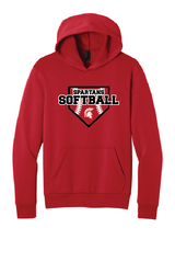 Pickle Port & Co™ Easy Fleece Pullover Hooded Sweatshirt SCS Softball