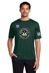 Nat46ers Port & Co™ Performance Tee Dark Green ADK46ers
