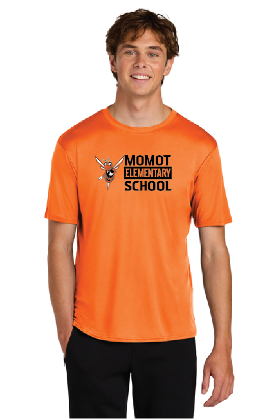 Curly Port & Co™ PosiPrint® Performance Tee Momot25