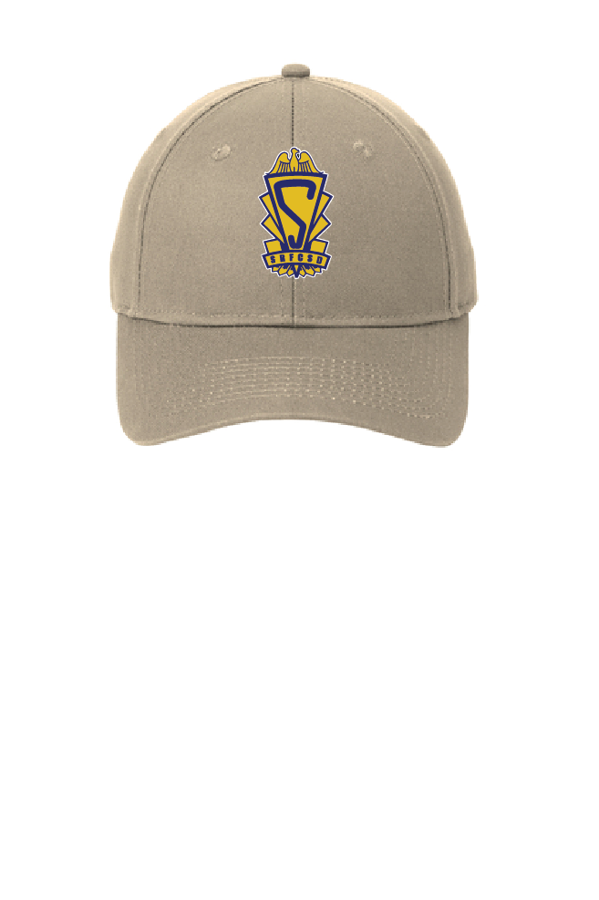 Shield Port & Co™ Six-Panel Twill Cap STRF25