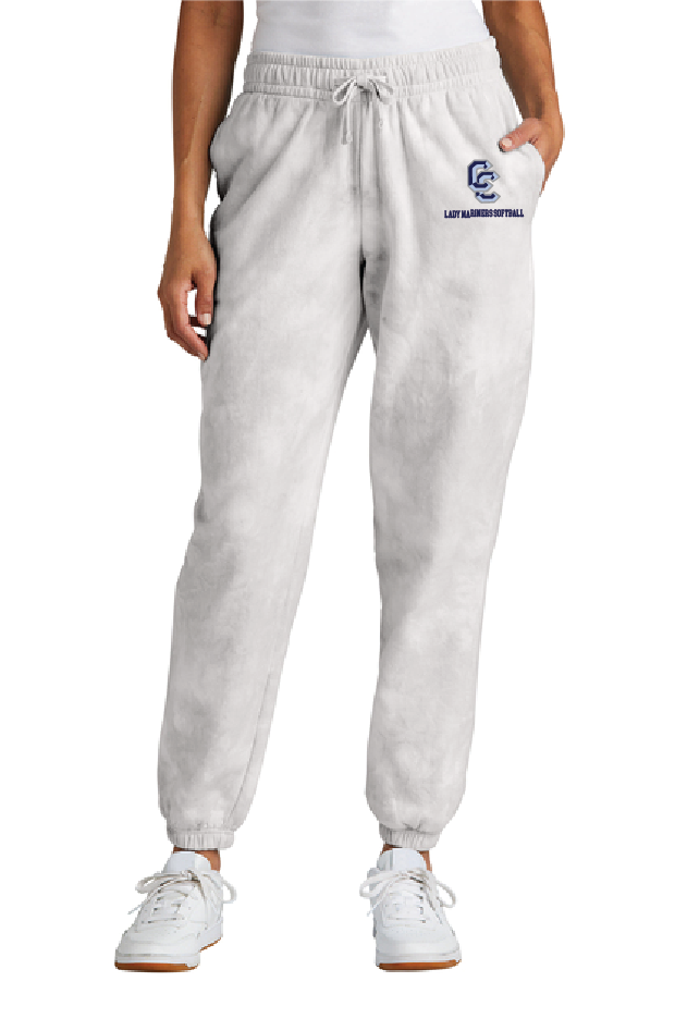 Shield Port & Co™ Women's Beach Wash® Cloud Tie-Dye Sweatpant CCLM25