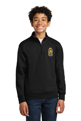 Shield Port & Co™ Youth Core Fleece 1.4-Zip Pullover Sweatshirt STRF25