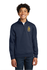 Shield Port & Co™ Youth Core Fleece 1.4-Zip Pullover Sweatshirt STRF25