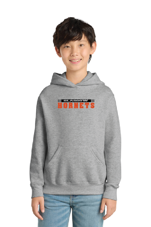 Pasta Port & Co™ Youth Core Fleece Pullover Hooded Sweatshirt Glasgow25