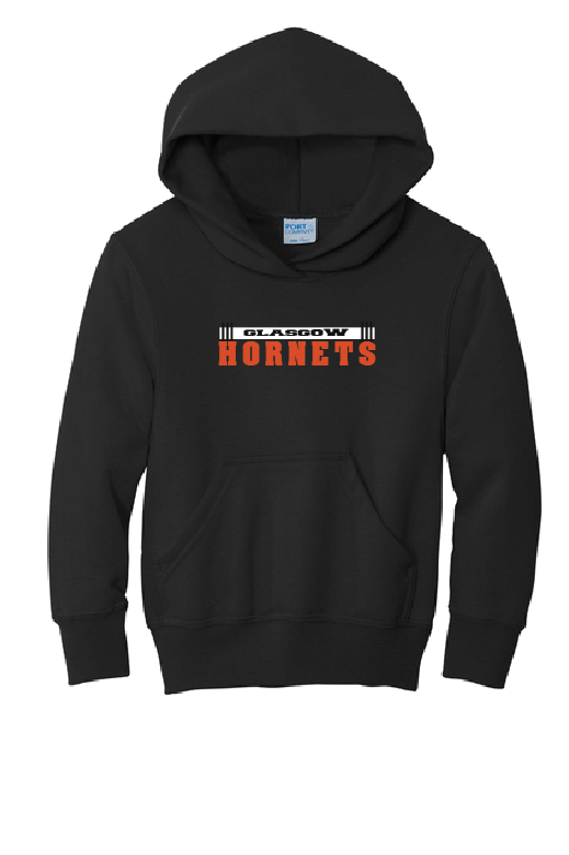 Pasta Port & Co™ Youth Core Fleece Pullover Hooded Sweatshirt Glasgow25