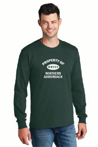 Property Of Port & Company® Long Sleeve Core Cotton Tee NAC25